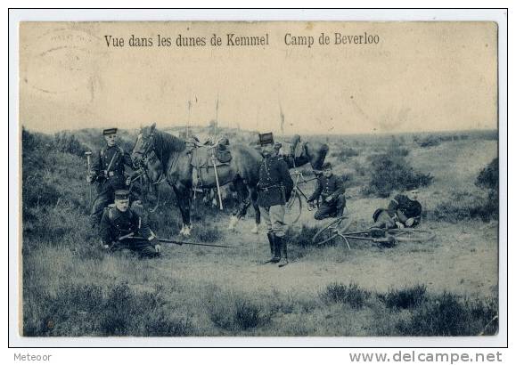 Kamp Van Beverloo - Zicht In De Duinen Van Kemmel - Oorlog 1914-18