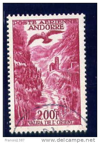 ANDORRE - Poste Aérienne N° 3 Oblitéré - Poste Aérienne