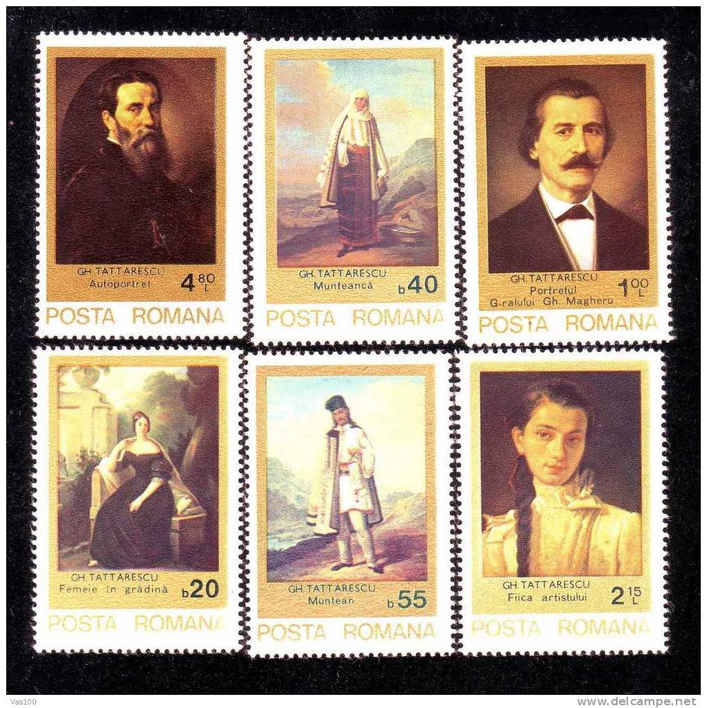 Rumänien 1979 Tattarescu Gemälde,Paintings,Mi.3595 -00,MNH. - Unused Stamps
