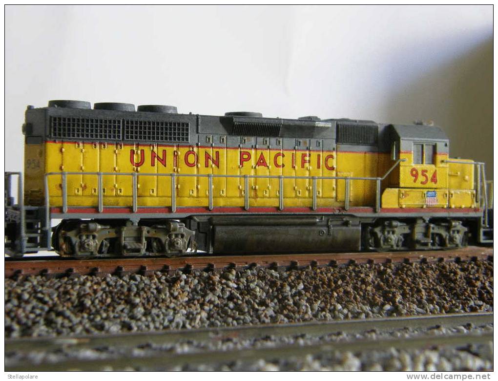 Scala N Spur N Echelle N Loco Diesel EMD GP40X - Union Pacific # 954 Atlas 48537 - Loks
