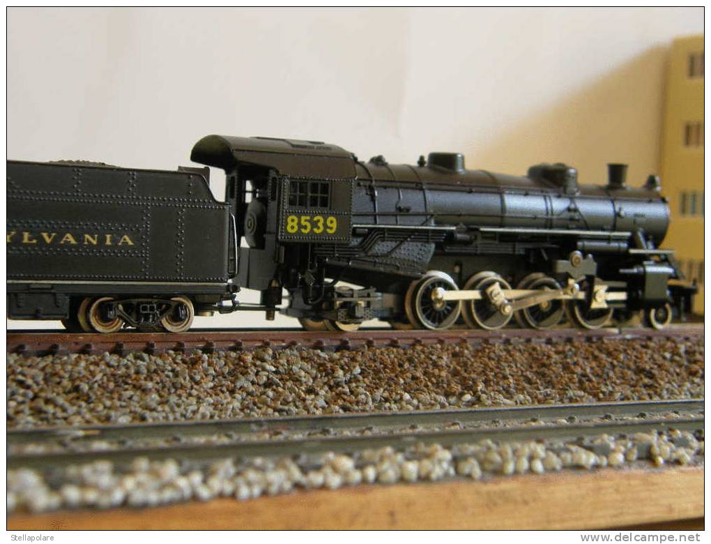 Scala N Spur N Echelle N  RIVAROSSI-ATLAS 2180- LOCO VAPORE PENNSYLVANIA 8539 - Locomotive