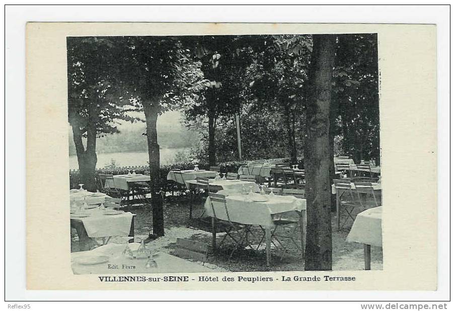 VILLENNES - Hôtel Des Peupliers - La Grande Terrasse - Villennes-sur-Seine