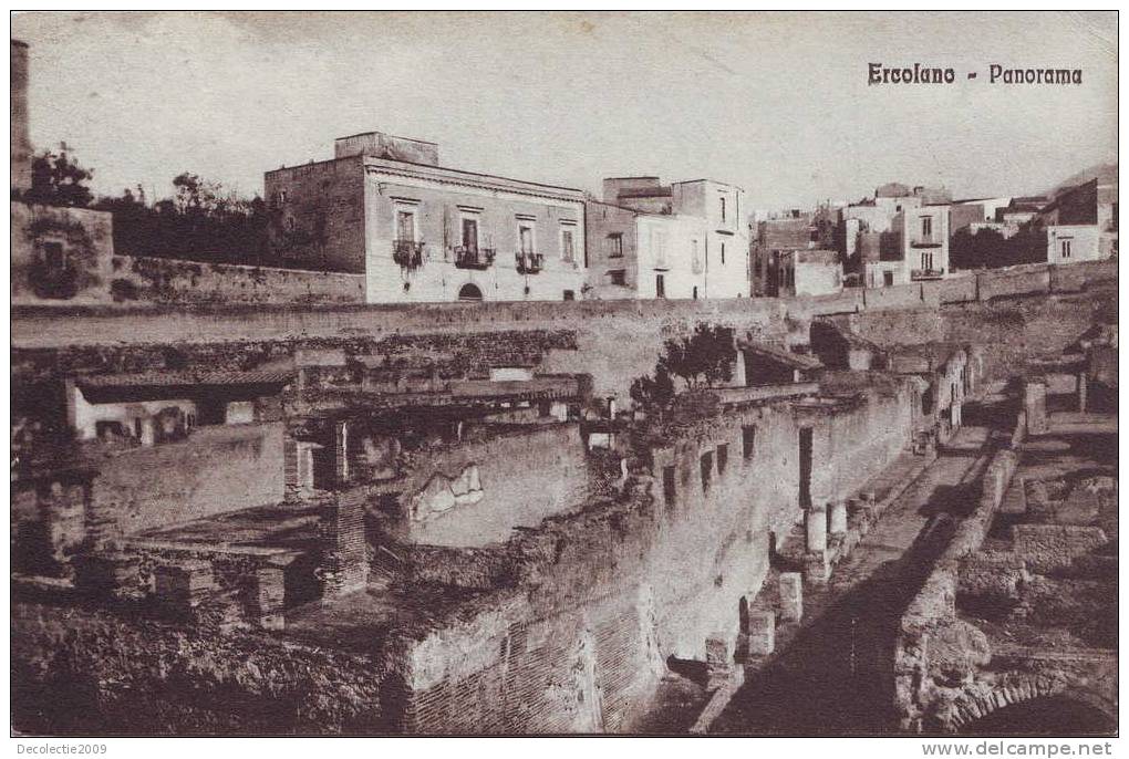 Z 2663 , Italia , Campania , Ercolano , Panorama , Uncirculated - Ercolano