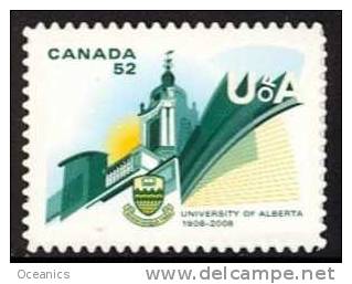 Canada (Scott No.2263 - Université D'Alberta / Alberta University) [**] - Unused Stamps