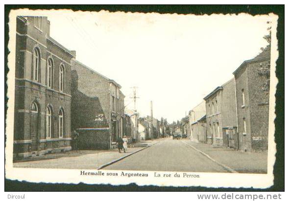 12971 - Hermalle Sous  Argenteau  La  Rue   Du  Perron - Oupeye