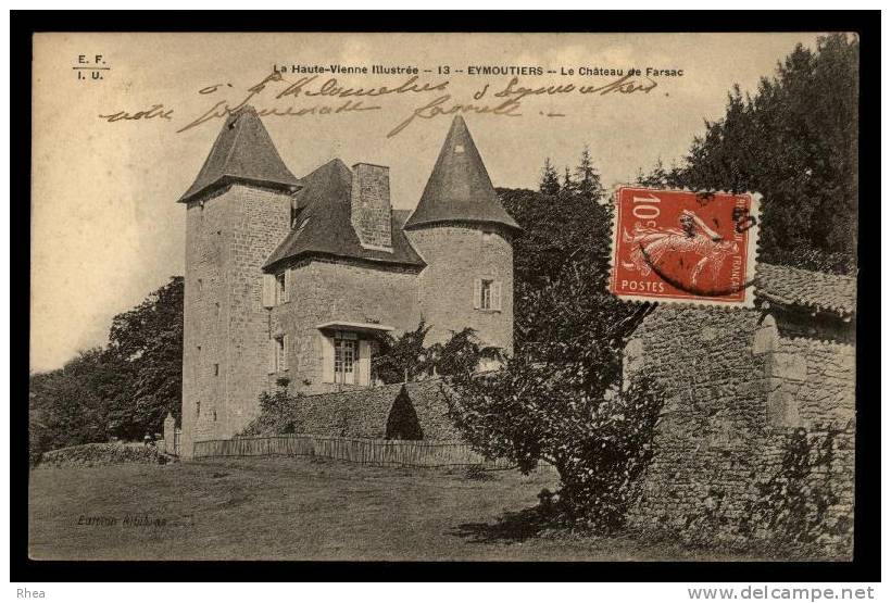 87 Eymoutiers Chateau D87D K87064K C87064C RH075581 - Eymoutiers