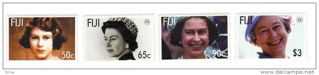 Fiji / The 80th Birthday Of HM Queen Elizabeth II - Fidji (1970-...)