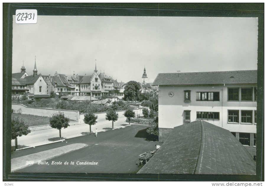 BULLE - ECOLE DE LA CONDEMINE  - TB - Bulle