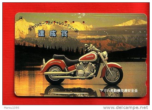 Japan Japon Japanese Telefonkarte Phonecard - Motorbike  Motorrad  Motorcycle - Motorbikes