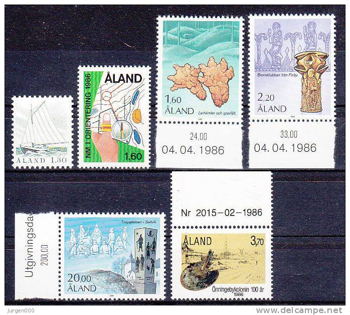 Nr 14/19 **, Michel = 18 Euro (XX09298) - Aland