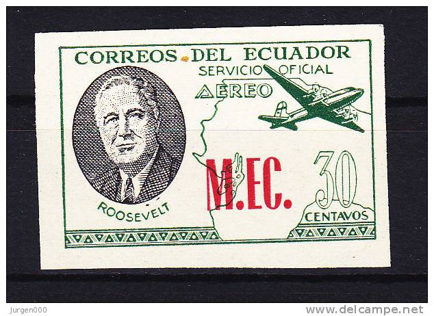 Dienst 168 **, Michel = ?? Euro (XX10436) - Equateur
