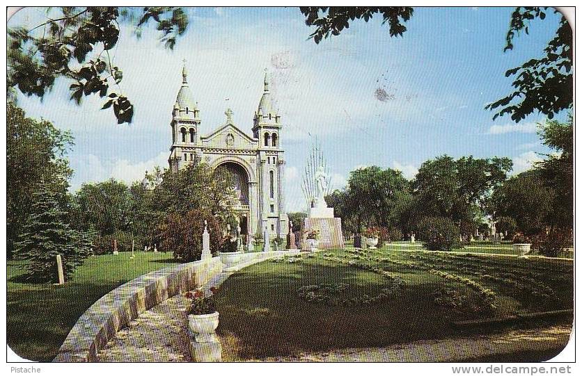 Saint-Boniface Manitoba - Basilique Basilica - Église Church - Circulée En 1954 - Used - Sonstige & Ohne Zuordnung