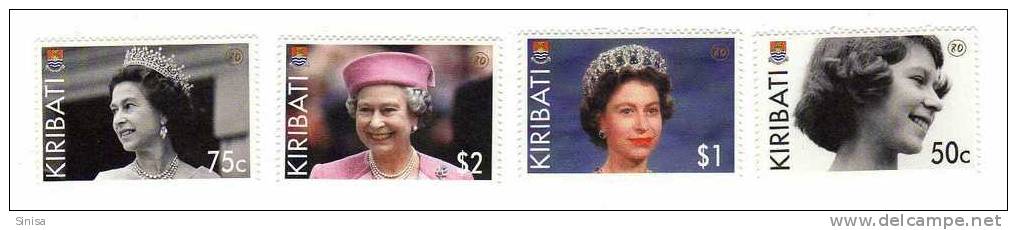 Kiribati / The 80th Birthday Of HM Queen Elizabeth II - Kiribati (1979-...)