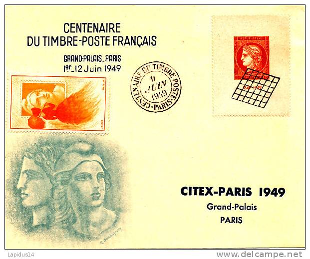 *CENTENAIRE DU TIMBRE POSTE FRANCAIS - ....-1949