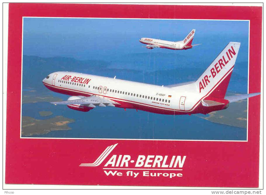 AIR BERLIN :  BOEING 737 - 800 ( 2 ) - 1946-....: Moderne