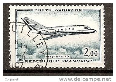 FRANCE - 1965 - AÉRIENS   - MYSTÉRE 20 - Yvert  N° A42 - VF USED - 1960-.... Gebraucht
