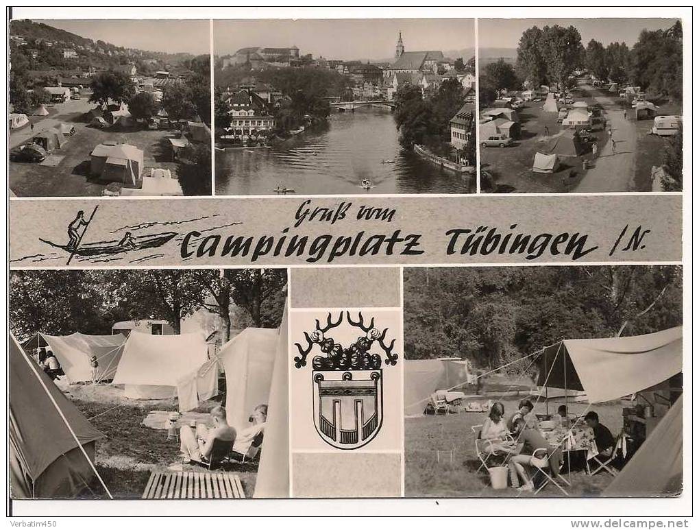 ALLEMAGNE..CAMPINGPLATZ TUBINGEN..UNIVERSITATSSTADT TUBINGEN..NON ECRITE - Tuebingen