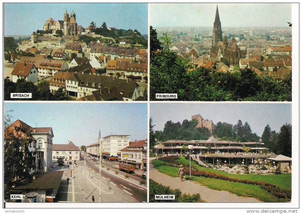 ALLEMAGNE..MULTIVUES..POSTE AUX ARMEE 1980 - Muelheim A. D. Ruhr