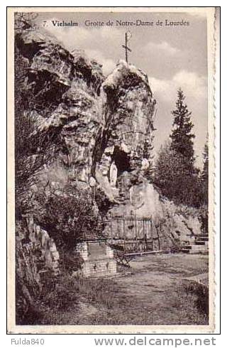 CPA.     WIELSAM.      Grotte De Notre-Dame De Lourdes. - Vielsalm