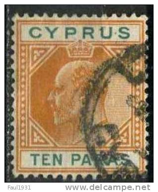 PIA - CIPRO - 1904-08 : Roi George V - (Yv 56) - Cyprus (...-1960)