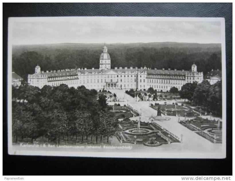 Karlsruhe - Schloss (Badisches Landesmuseum - Ehem. Residenz) - Karlsruhe