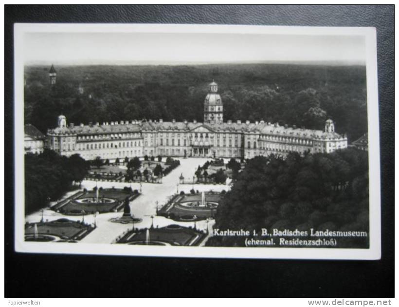 Karlsruhe - Schloss (Badisches Landesmuseum - Ehem. Residenz) - Karlsruhe