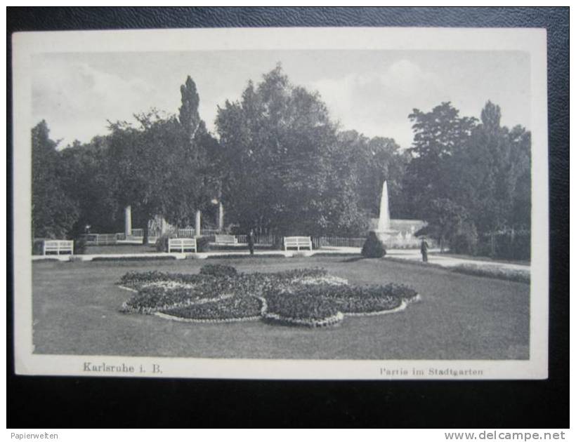 Karlsruhe - Partie Im Stadtgarten - Karlsruhe