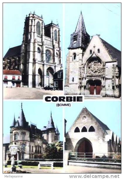 Cpsm Corbie (80)  Multivues , Années 60 , Ed Cim - Corbie