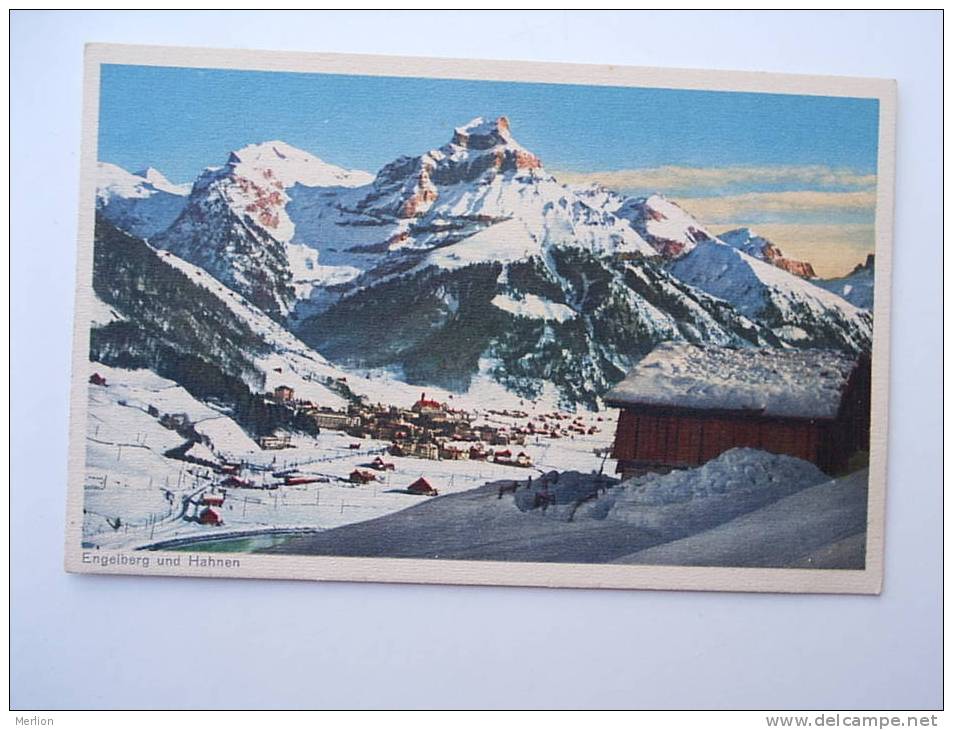 Suisse  -OB - Engelberg Mit Hahnen   Cca 1940's   VF   D53511 - Engelberg