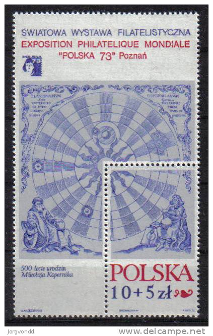 Polen-1972-Polska '73-Block 52-postfrisch - Blokken & Velletjes