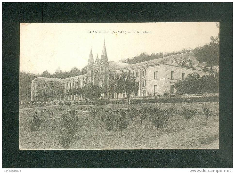 Elancourt (78) - L' Orphelinat ( Ed. LAMONTAGNE Cachet Ferroviaire Versailles à Chartres) - Elancourt