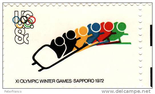 1972 Stati Uniti - Olimpiadi Di Sapporo - Bob - Winter 1972: Sapporo