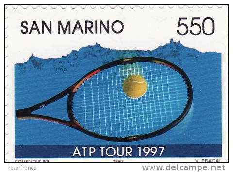 1997 San Marino - ATP Tour - Unused Stamps