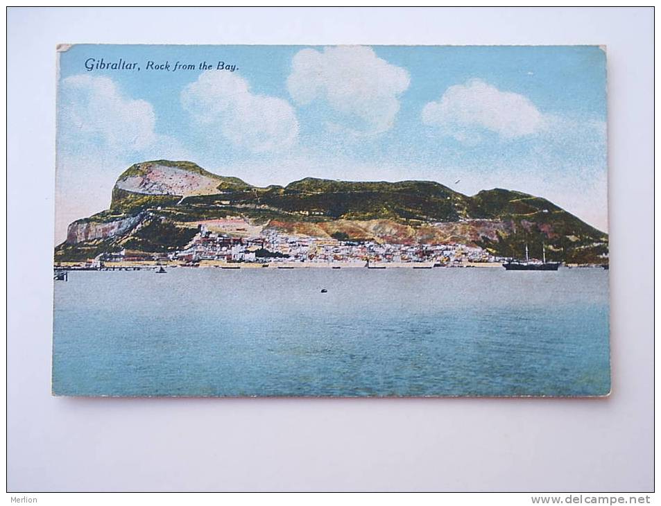 GIBRALTAR - Rock From The Bay  - Cca 1910     F  D53600 - Gibraltar
