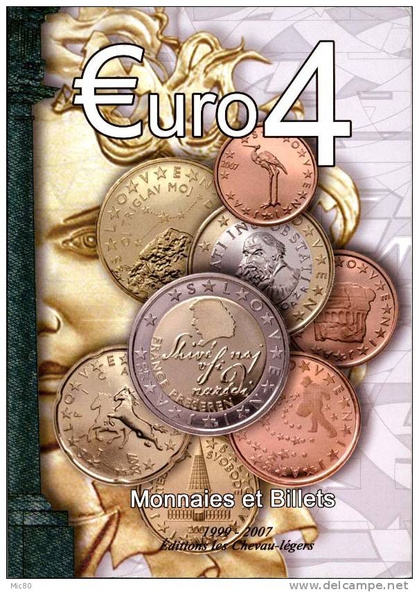 Catalogue Monnaies Euro 4 Editions "Les Chevau-légers" 1999 - 2007 - Libros & Software
