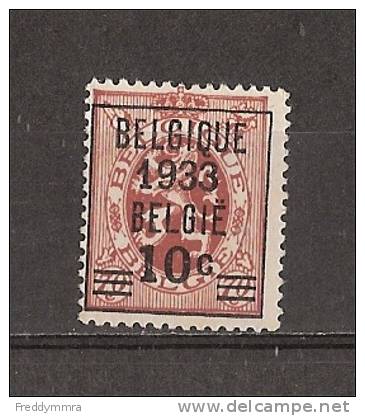 Belgique: 375 **  Légère Rousseur - Typos 1929-37 (Heraldischer Löwe)