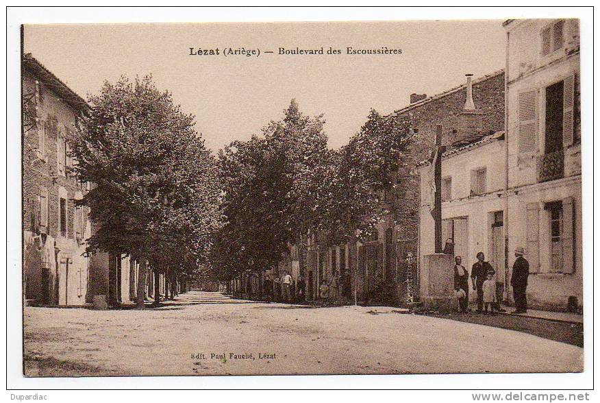 09 - Ariège /  LEZAT  --  Boulevard Des Escoussières - Lezat Sur Leze