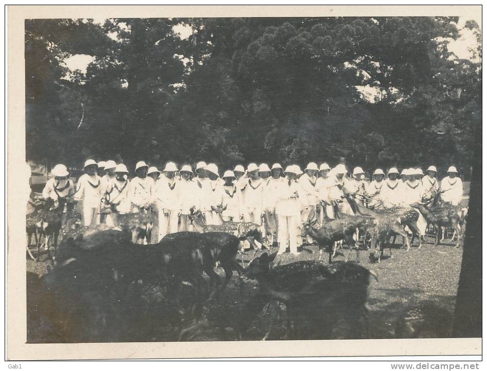 Japon  --- Souvenir De Notre Promenade A Nara --- 1929 - Guerra, Militari