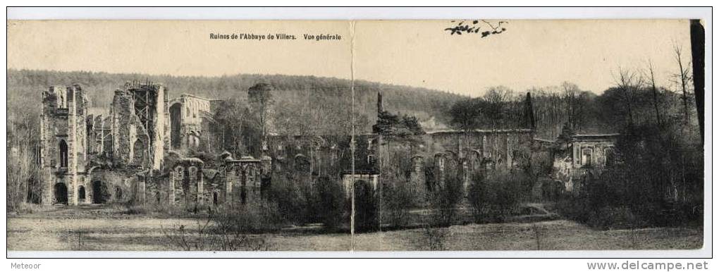 Ruines De L ´Abbaye De Villers  Vue Général - Oorlog 1914-18