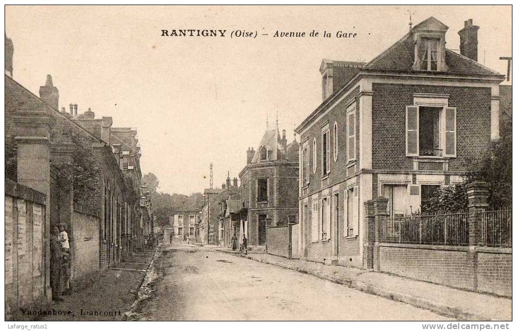 AVENUE DE LA GARE BON ETAT - Rantigny