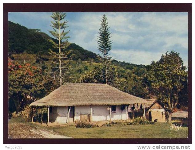 Nouvelle Calédonie Case De Stockmen ...édit.melanesia N° 7177 Belle Cpsm - Nouvelle Calédonie