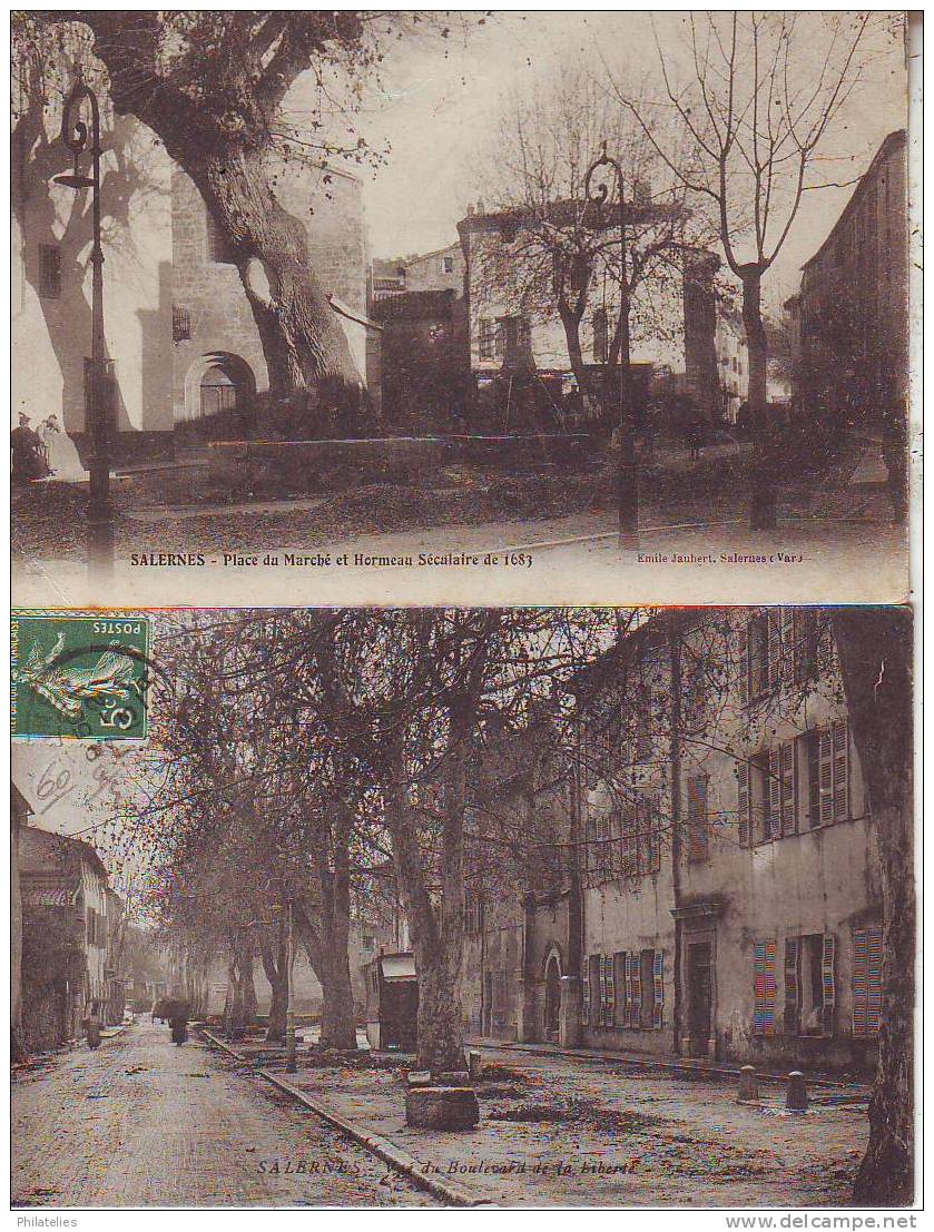 SALERNES VERS 1900 - Salernes