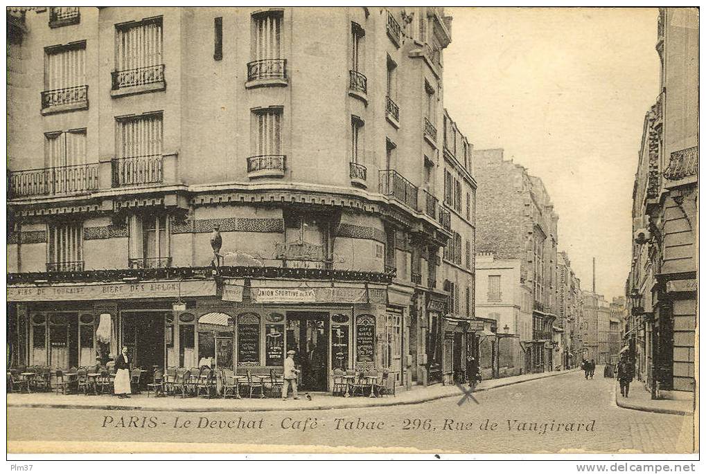 PARIS XVe - Le Devchat,Café-Tabac - Arrondissement: 15