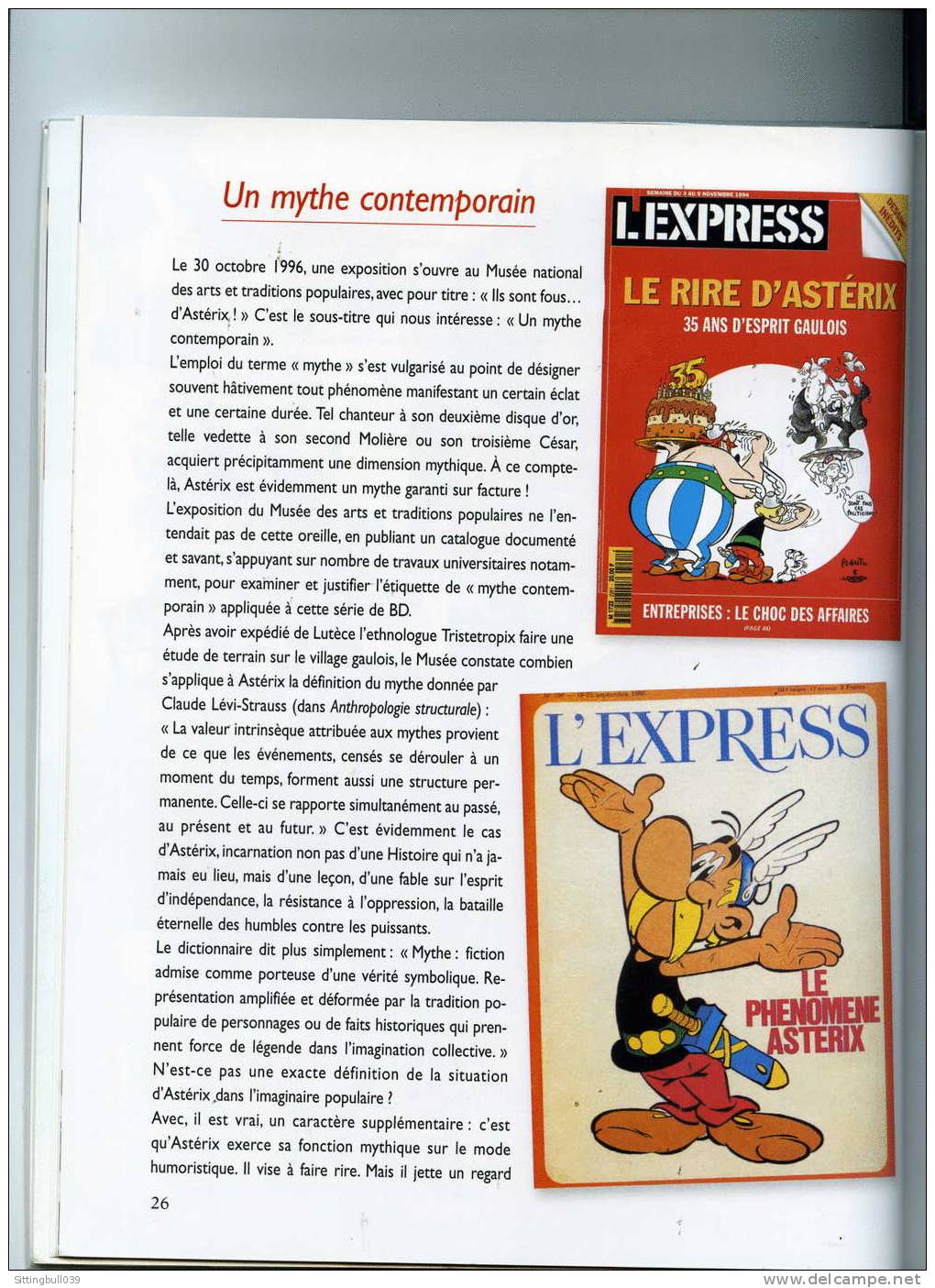 ASTERIX & OBELIX CONTRE CESAR, L'HISTOIRE D'UN FILM PAR PIERRE BILLARD. ED PLON 1999. POUR LES INCONDITIONNELS D'ASTERIX