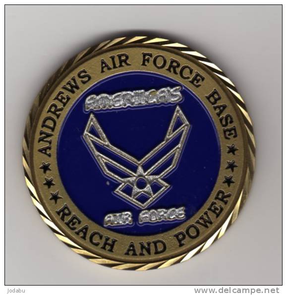 Médaille .air-force Andrews  -40mm- - Other & Unclassified