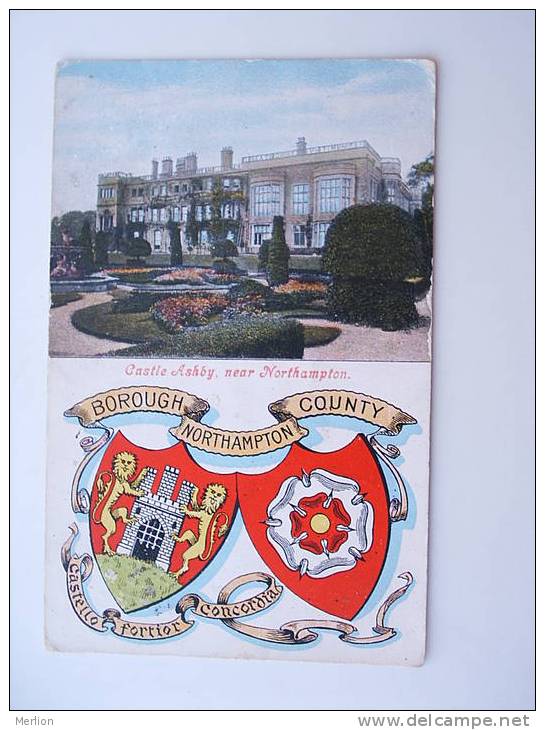 Northampton - Castle Ashby   -Coat Of Arms  -PU 1905  F  D53694 - Autres & Non Classés