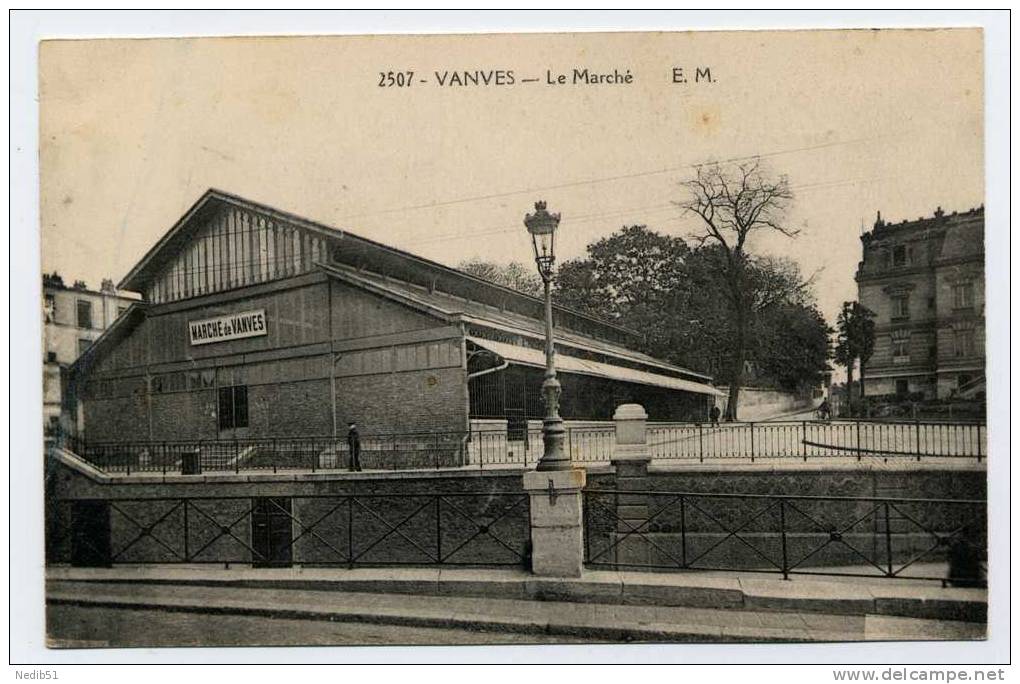 *** 92 *** VANVES *** LE MARCHE ***  EM N° 2507 *** - Vanves