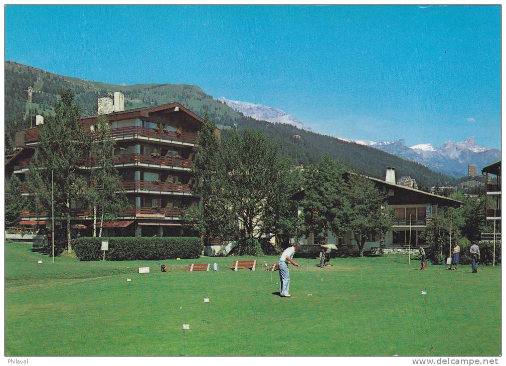 Crans-Montana : Hôtel Restaurant Miedzor - Cp.10 X 15 Cms. - Crans-Montana