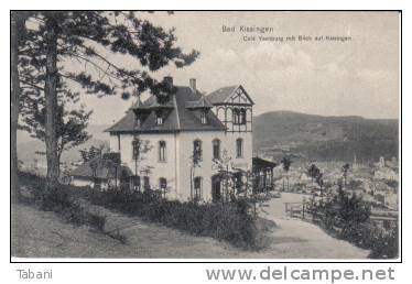 Bad Kissingen, Germany,old Postcard.Café Ysenburg. - Bad Kissingen