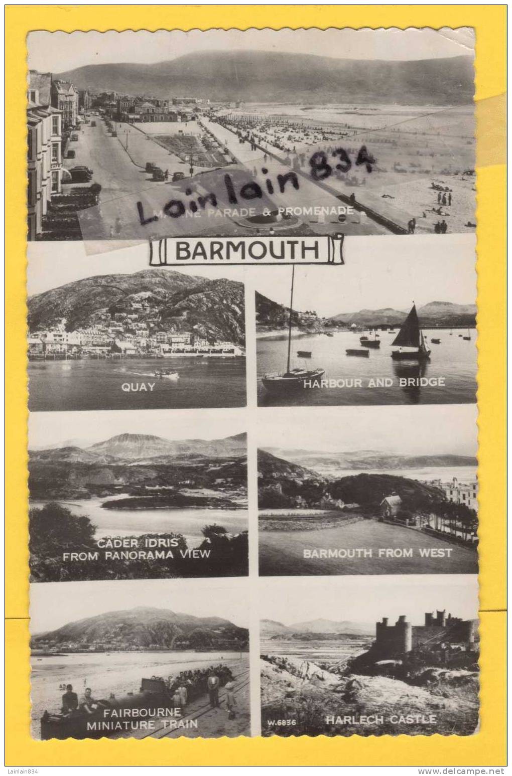 - BARMOUTH -  Multi Vues -  Rare, écrite, Datée Du 31 Juillet 1964. - Merionethshire